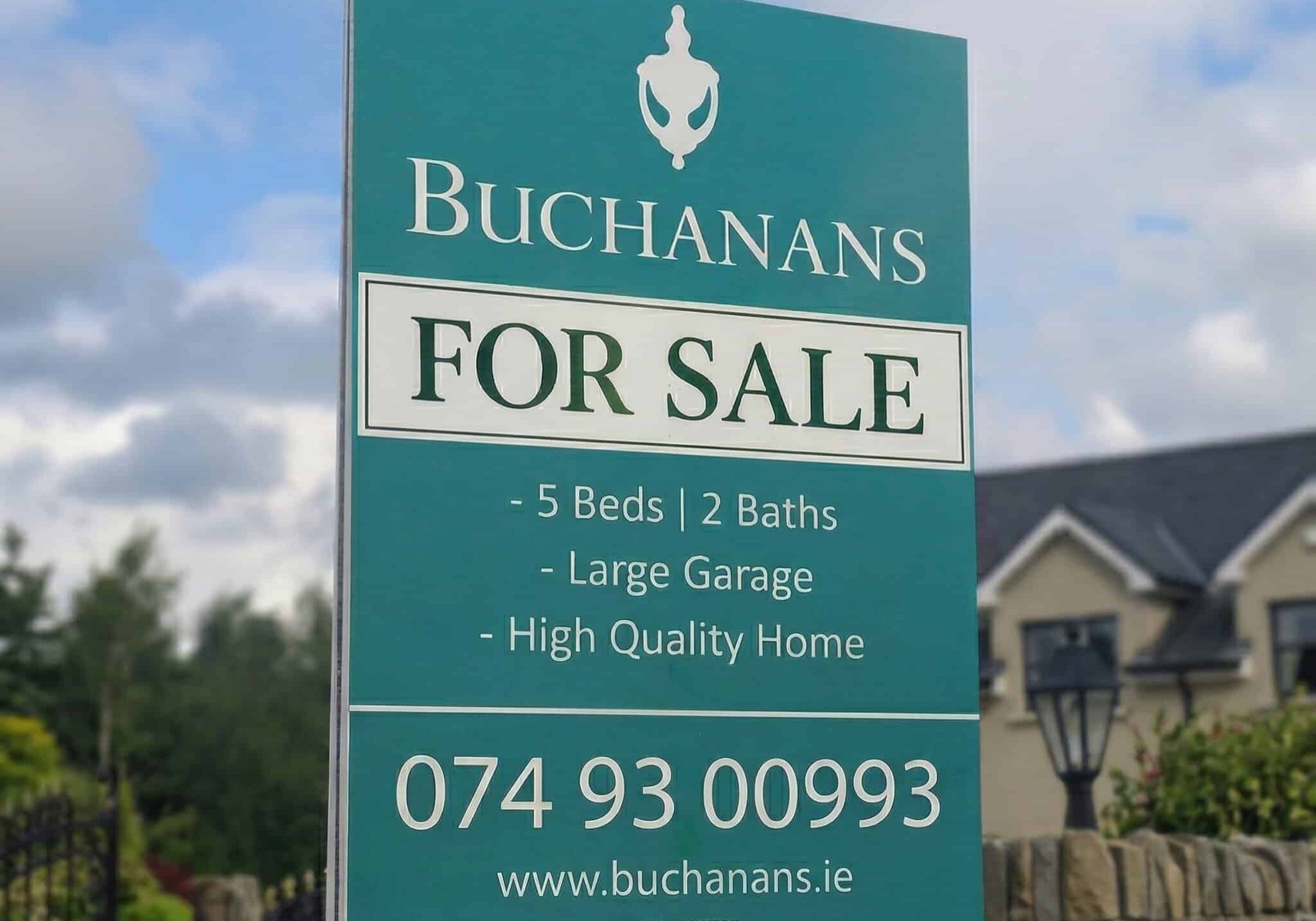 For Sale Board Square Image